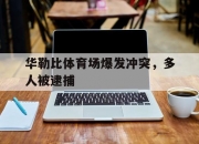 开云APP-华勒比体育场爆发冲突，多人被逮捕