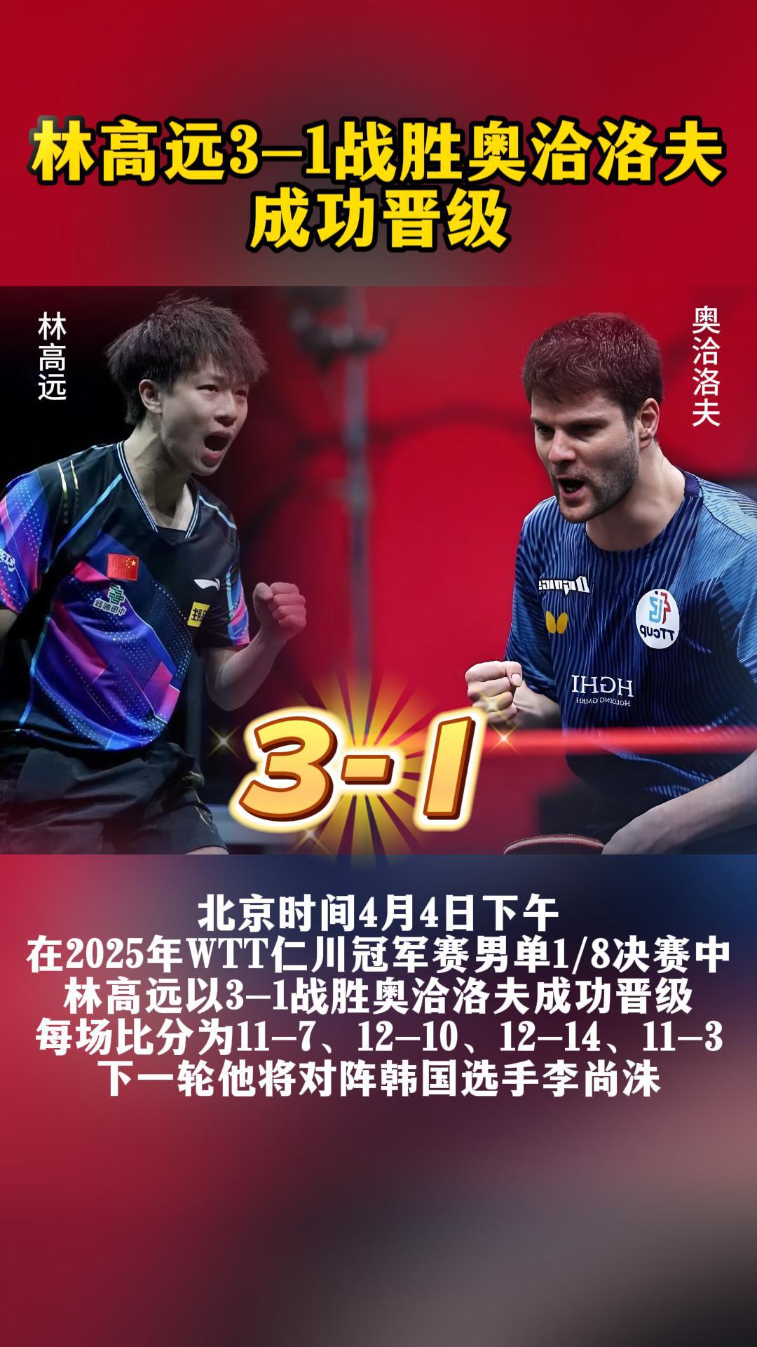 中国乒乓球队力克德国乒乓球队，奥恰洛夫打破历史纪录的简单介绍