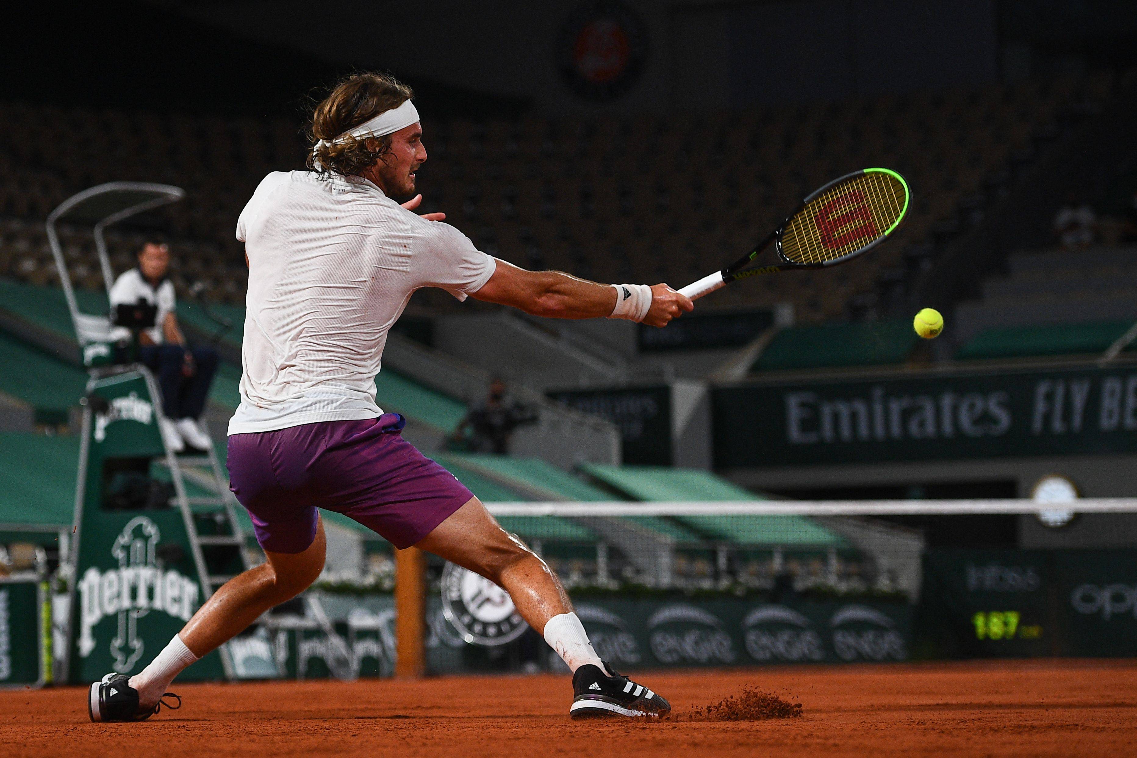 德国网球队绝杀法国网球队，西西帕斯制霸全场