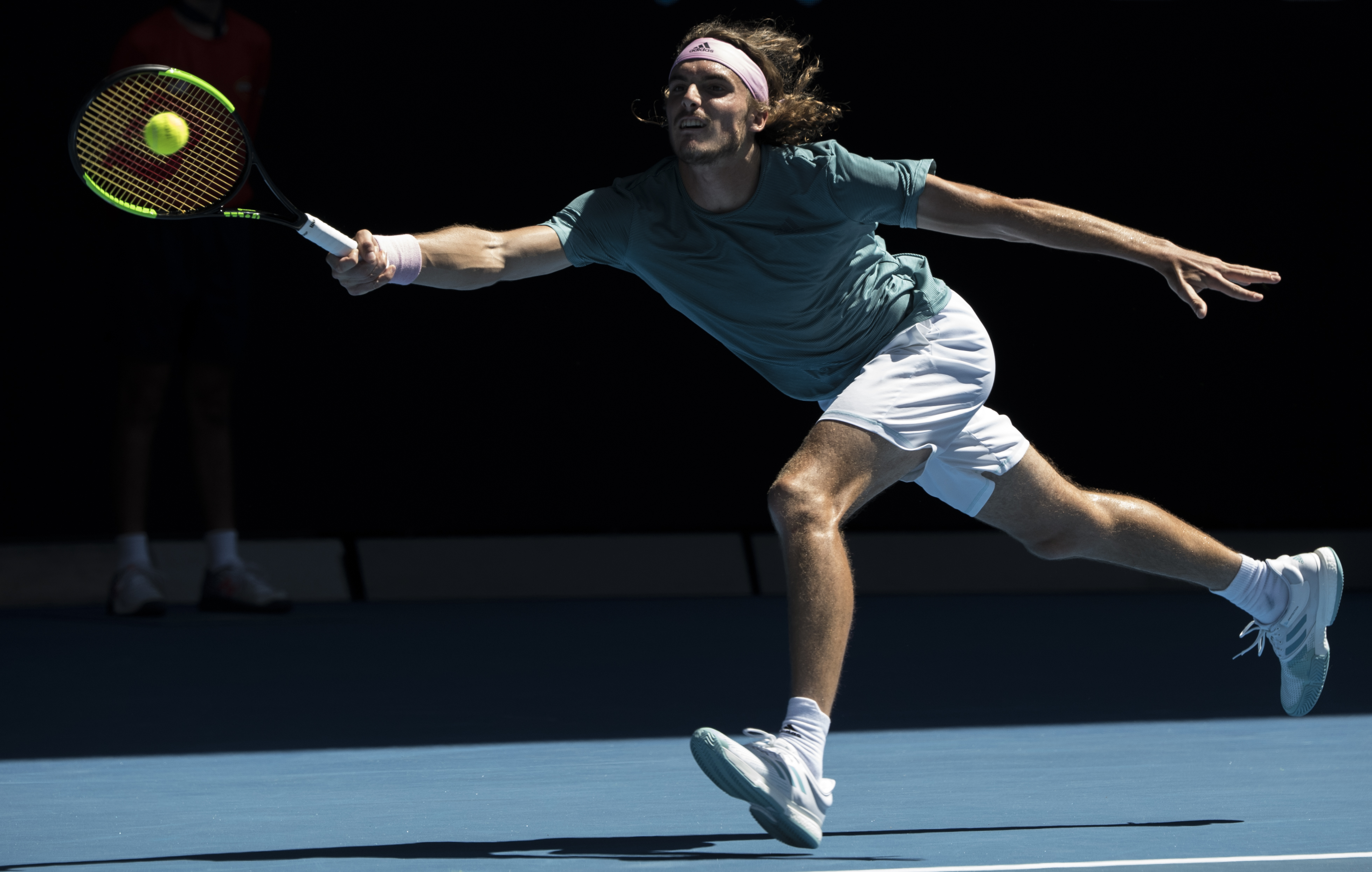 澳网险胜美网，西西帕斯高光表现